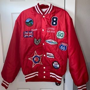 Furst Of A Kind  Varsity  Jacket with Patches